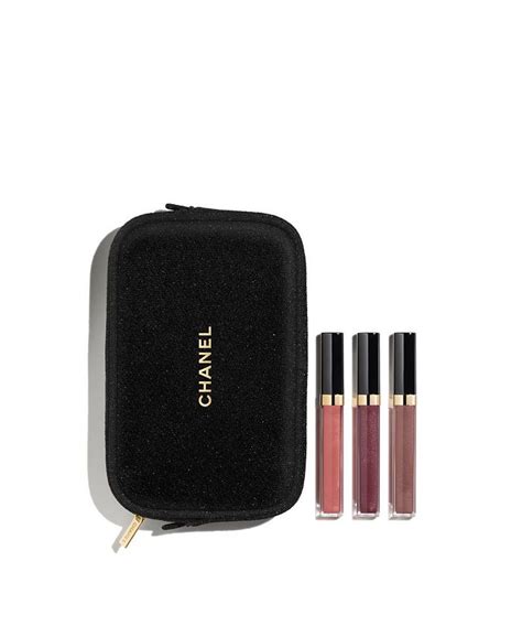 chanel holiday sheer sensation lipgloss 3-piece set|chanel holiday 2024.